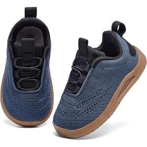 Morendl Toddler Boys Size 8 Blue Slide On Non-Slip Breathable Walking Shoes